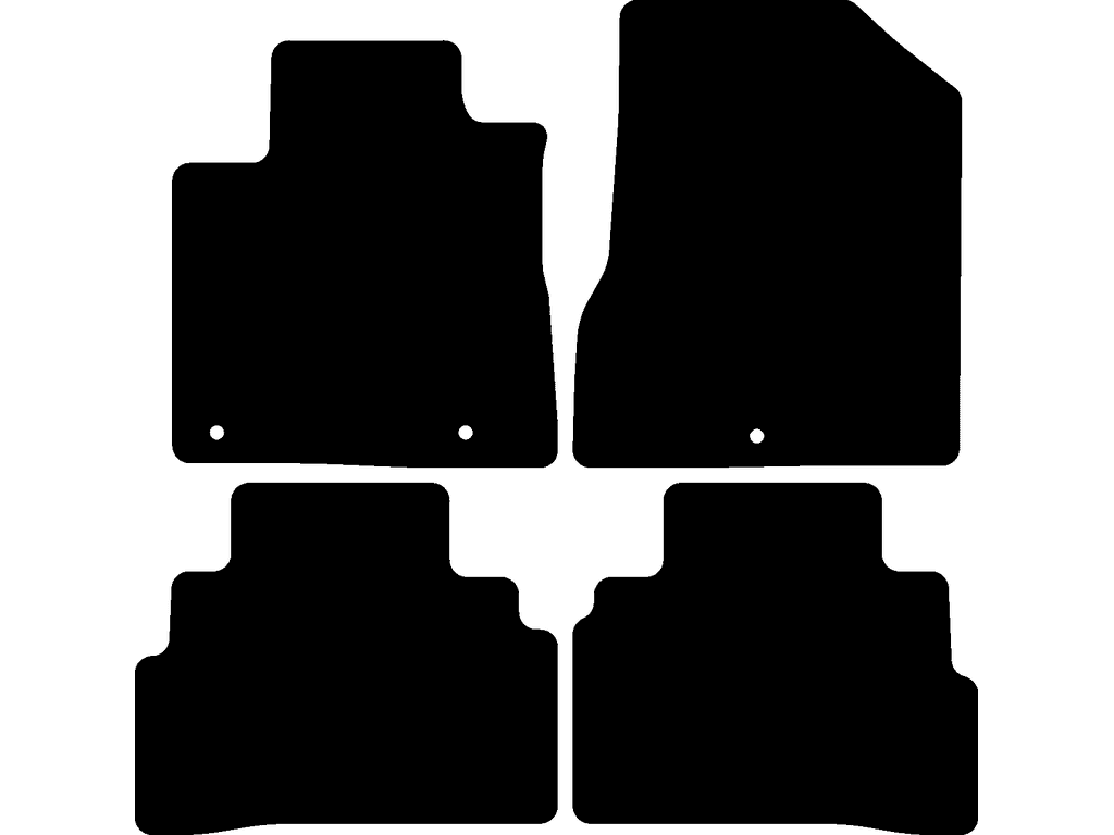 Car mats for Nissan Murano Z51 2008 - 2016