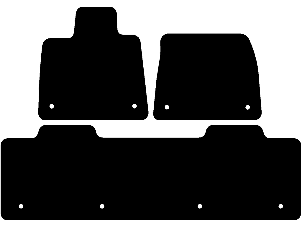 Car mats for Volvo ES90 V551 2025 - 2026