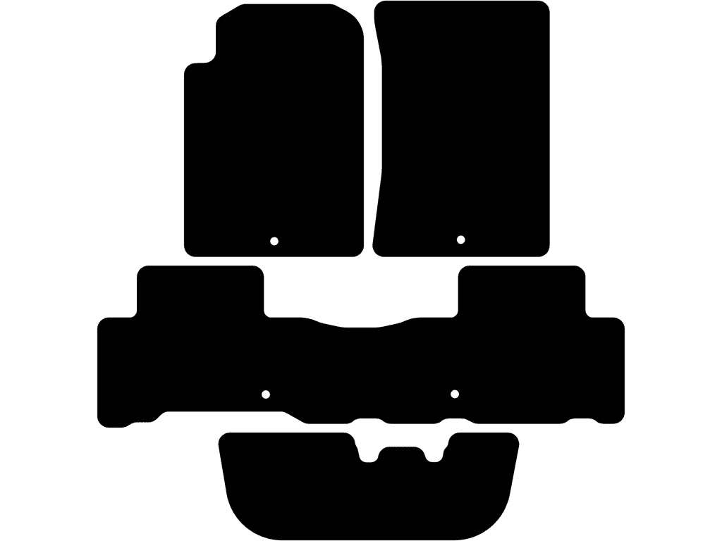 Car mats for SsangYong Rexton 2012 - 2017