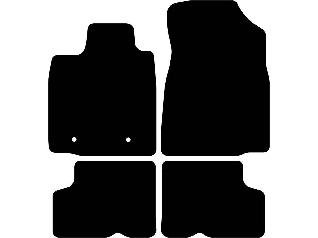 Car mats for Dacia Sandero 2008 - 2012