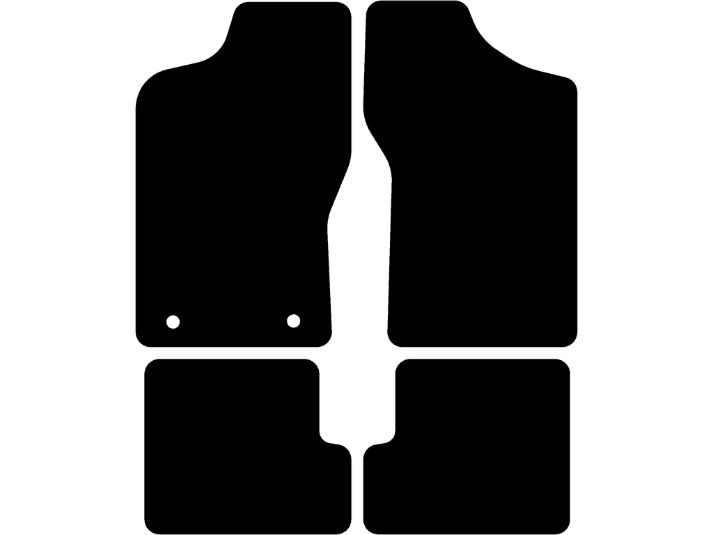 Car mats for Fiat Cinquecento 1991 - 1998