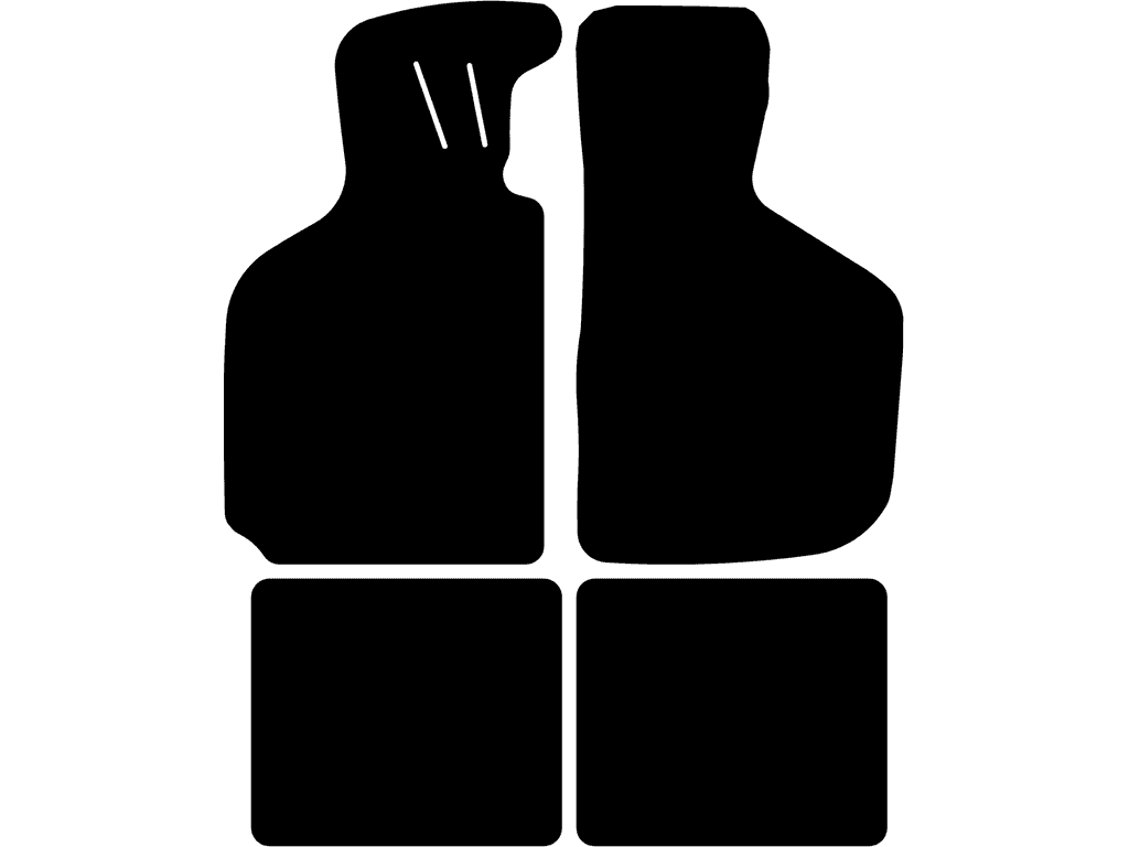 Car mats for Volkswagen 1600 1969 - 1973