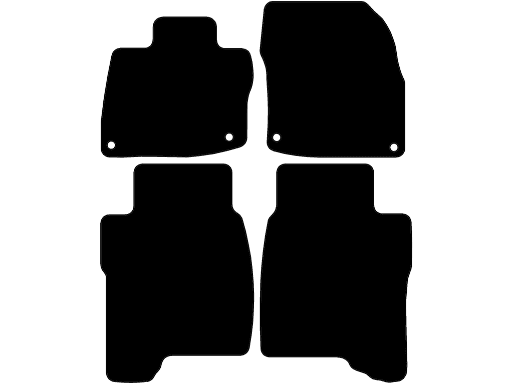 3/5 doors | Co driver with Fixing system | Fixing system: Fixing clip (with oval eyelet) | Variant 1
