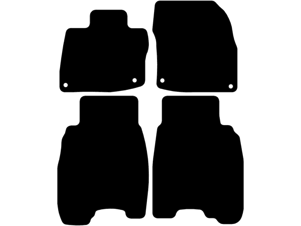 3/5 doors | Co driver with Fixing system | Fixing system: Fixing clip (with oval eyelet) | Variant 2