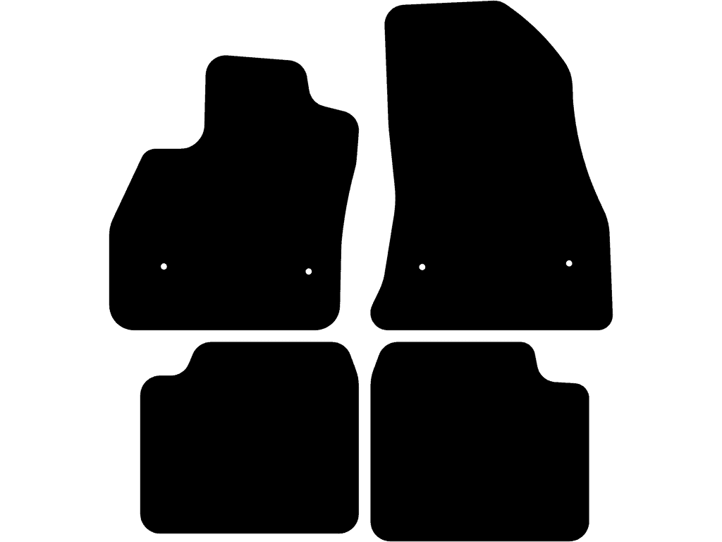 Car mats for Fiat 500L 2012 - 2017