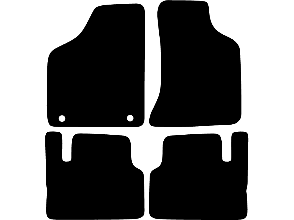 Car mats for Lada 110 1995 - 2008