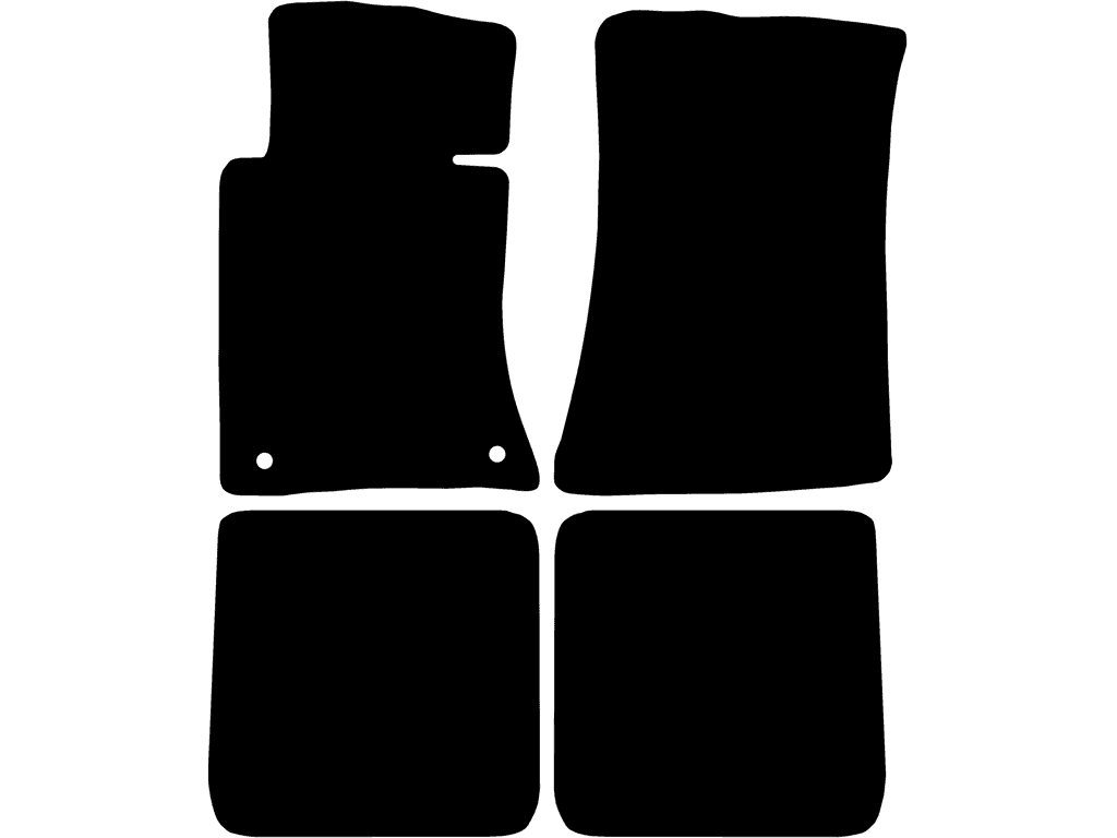 Car mats for Mercedes W116 1972 - 1980