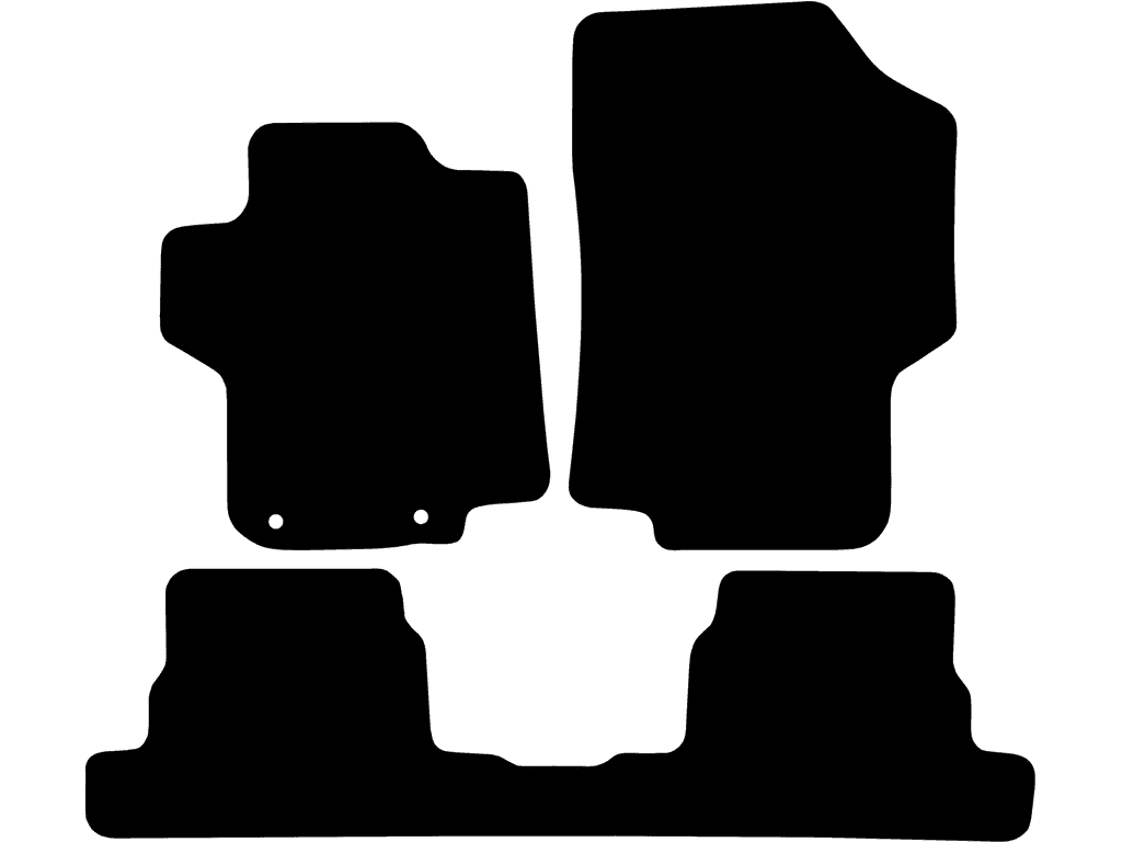 Car mats for Peugeot 1007 2005 - 2009