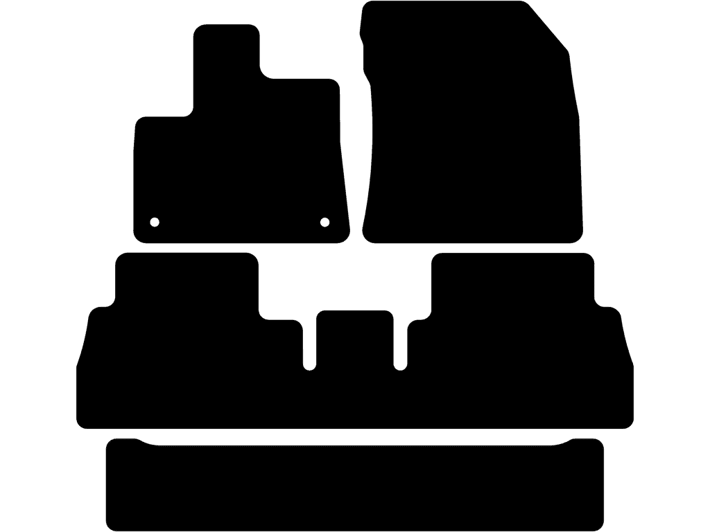 L1/ L2 | Variable seats | 7 seater | Fixing system: Fixing clip (with eyelet)