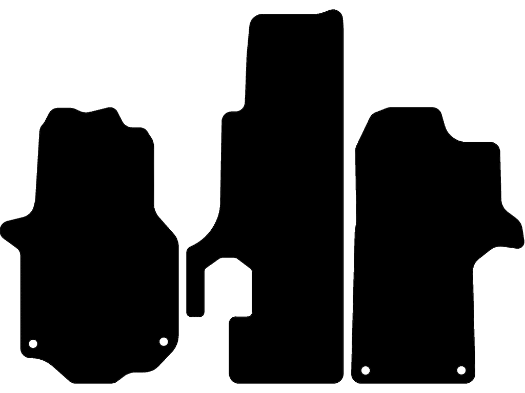 One passenger seat | With additional heating in the floor