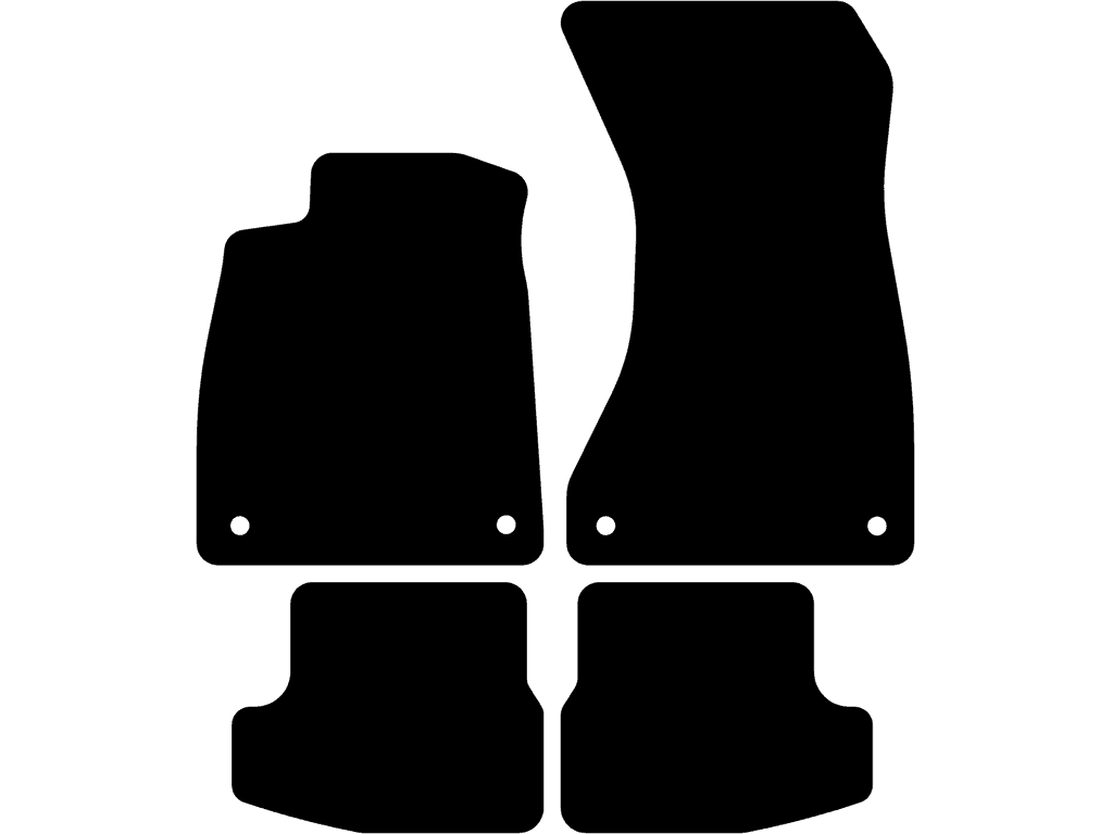 Cabriolet | Rear mats without fixation