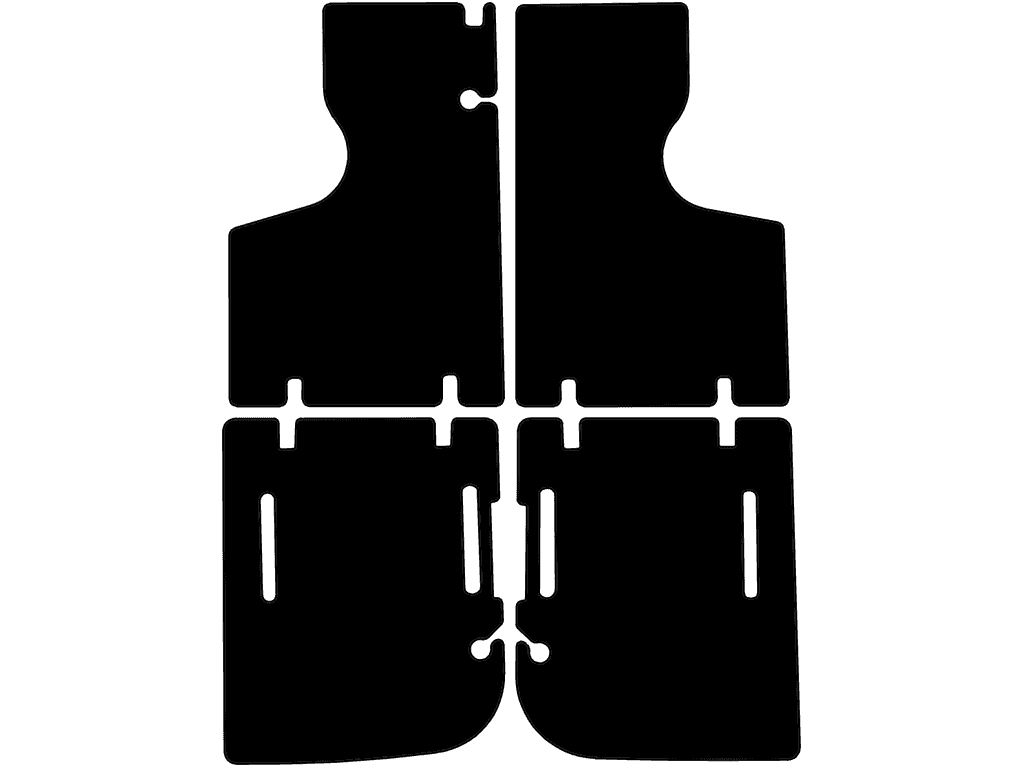 Car mats for DAF 33 1967 - 1974