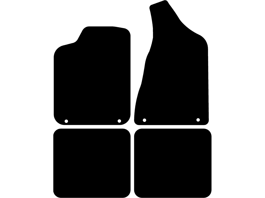 Car mats for Audi 90 1987 - 1991