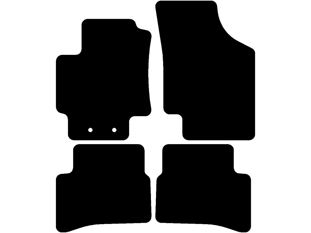 Car mats for Kia Rio 2005 - 2011