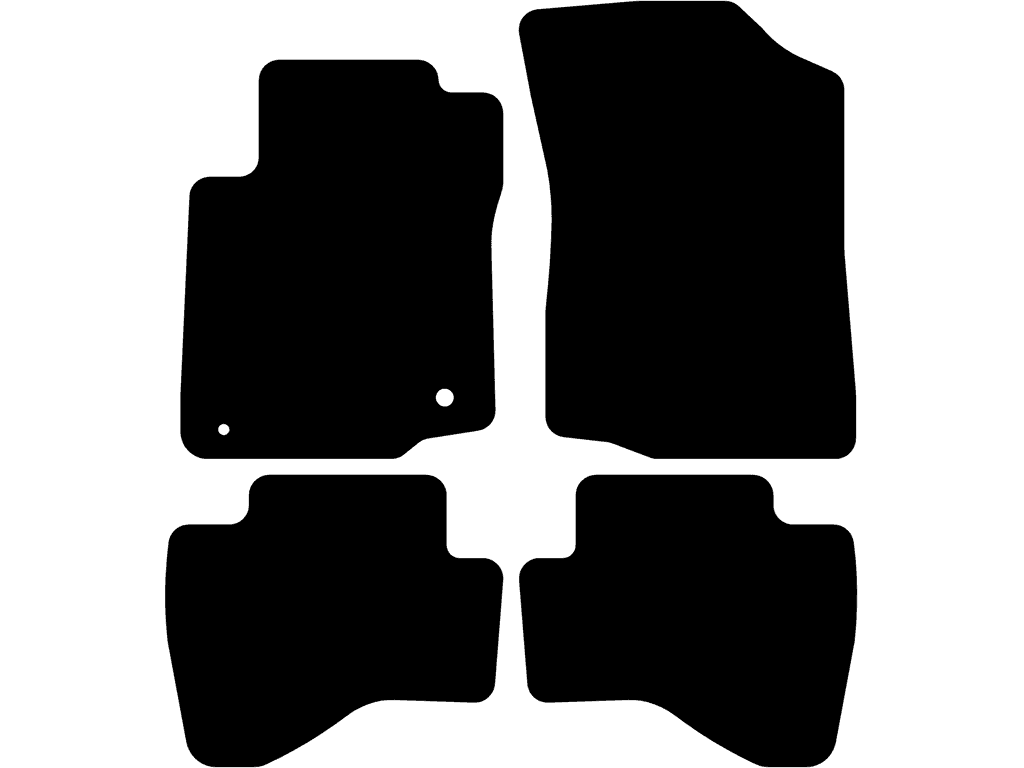 Car mats for Peugeot 107 2005 - 2009