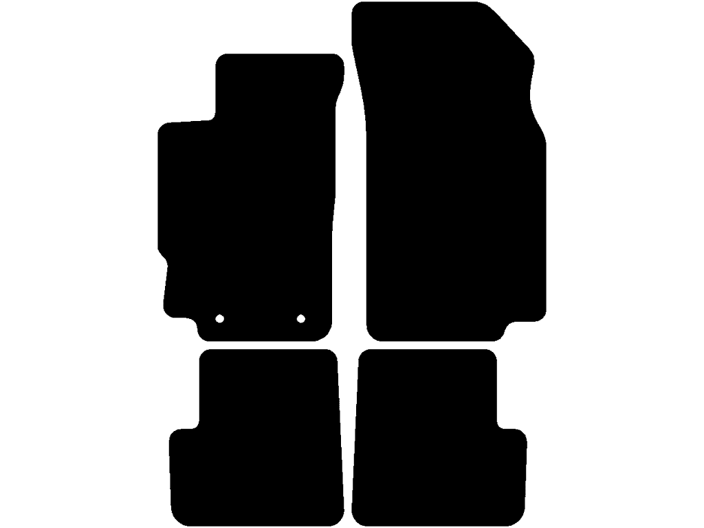 Coupé / Estate / Saloon | Distance fixing points (driver) 21 cm