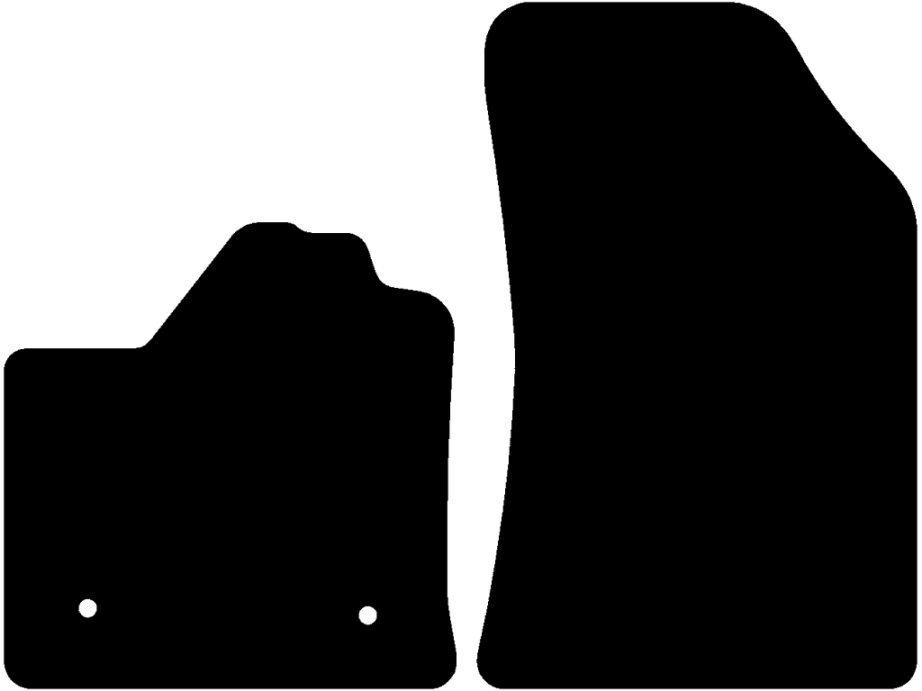 Car mats for Renault Express 2021 - 2025