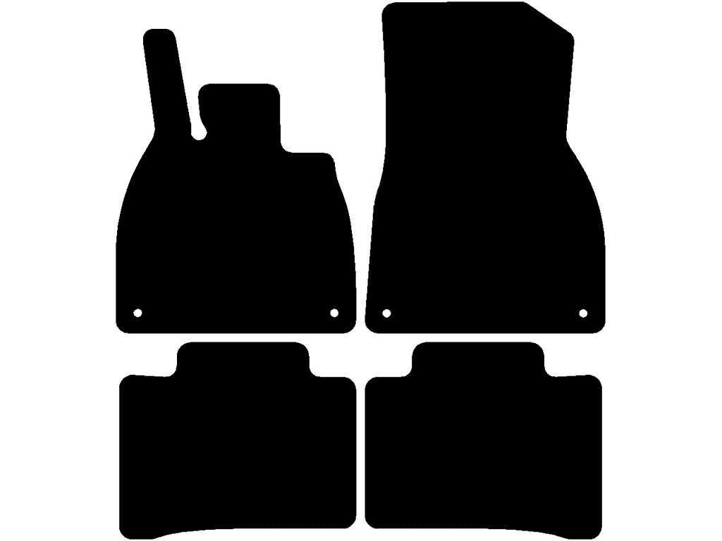 Car mats for Mercedes EQS V297 2021 - 2026