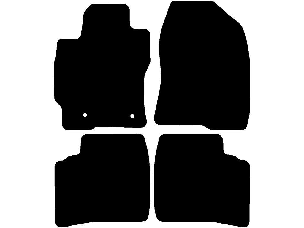 Car mats for Toyota Prius 2003 - 2009