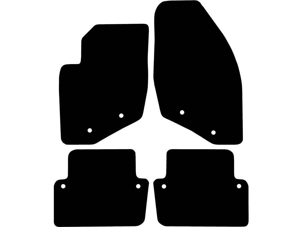 Car mats for Volvo S80 1998 - 2006