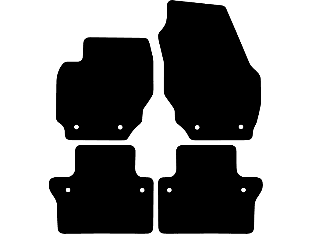 Car mats for Volvo S80 2006 - 2016