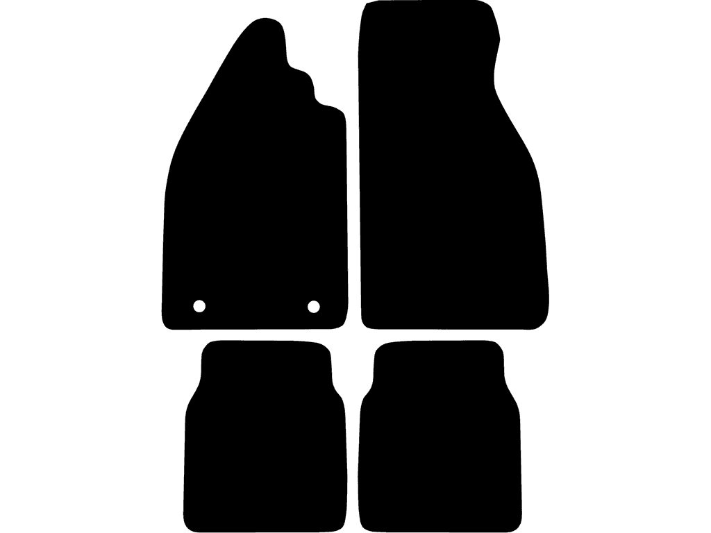 Car mats for Volkswagen Kever 1961 - 1973