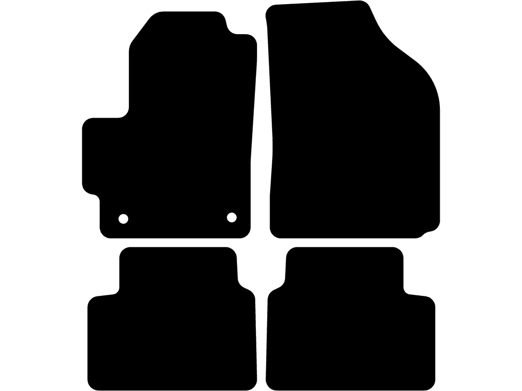 Car mats for Chevrolet Matiz 2008 - 2010