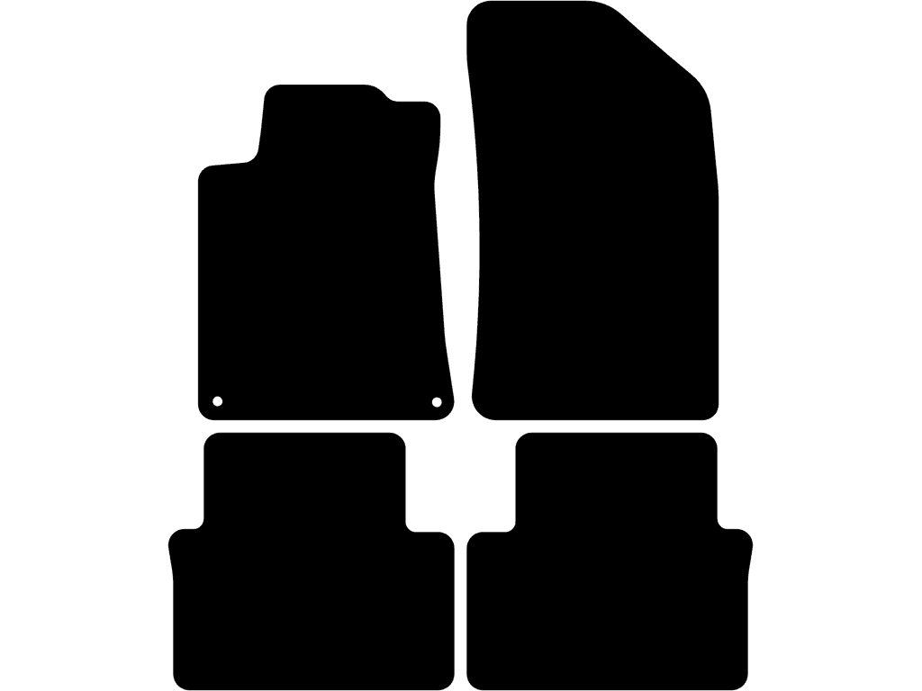 Fastback / SW | Two separate rear mats | Variant 1