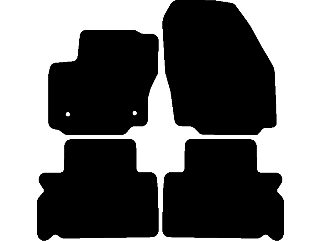 5 seater | Distance fixing points (driver) 25.1 cm
