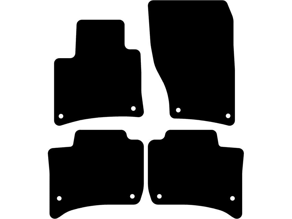 Car mats for Volkswagen Touareg 2010 - 2018