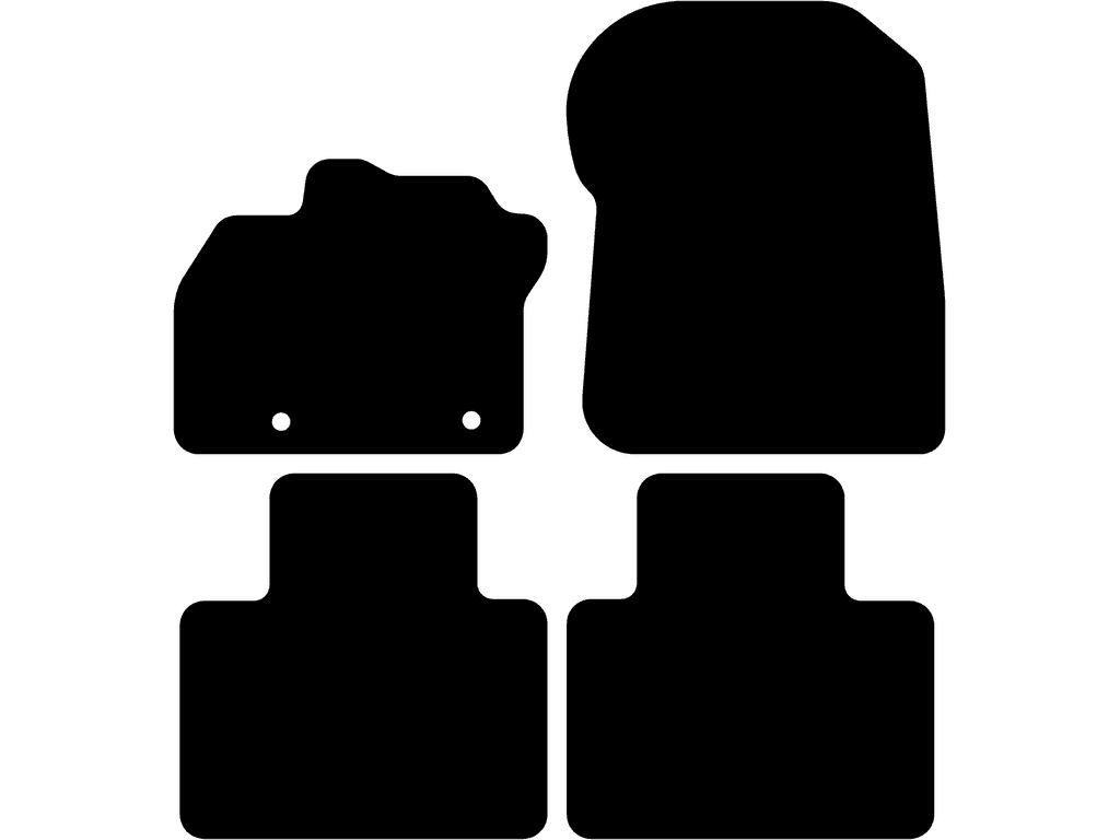 Car mats for Renault Zoë 2012 - 2019