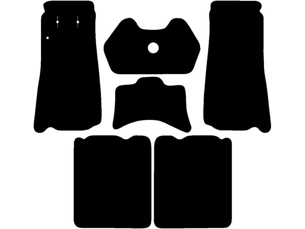 Car mats for Volvo PV544 1958 - 1969