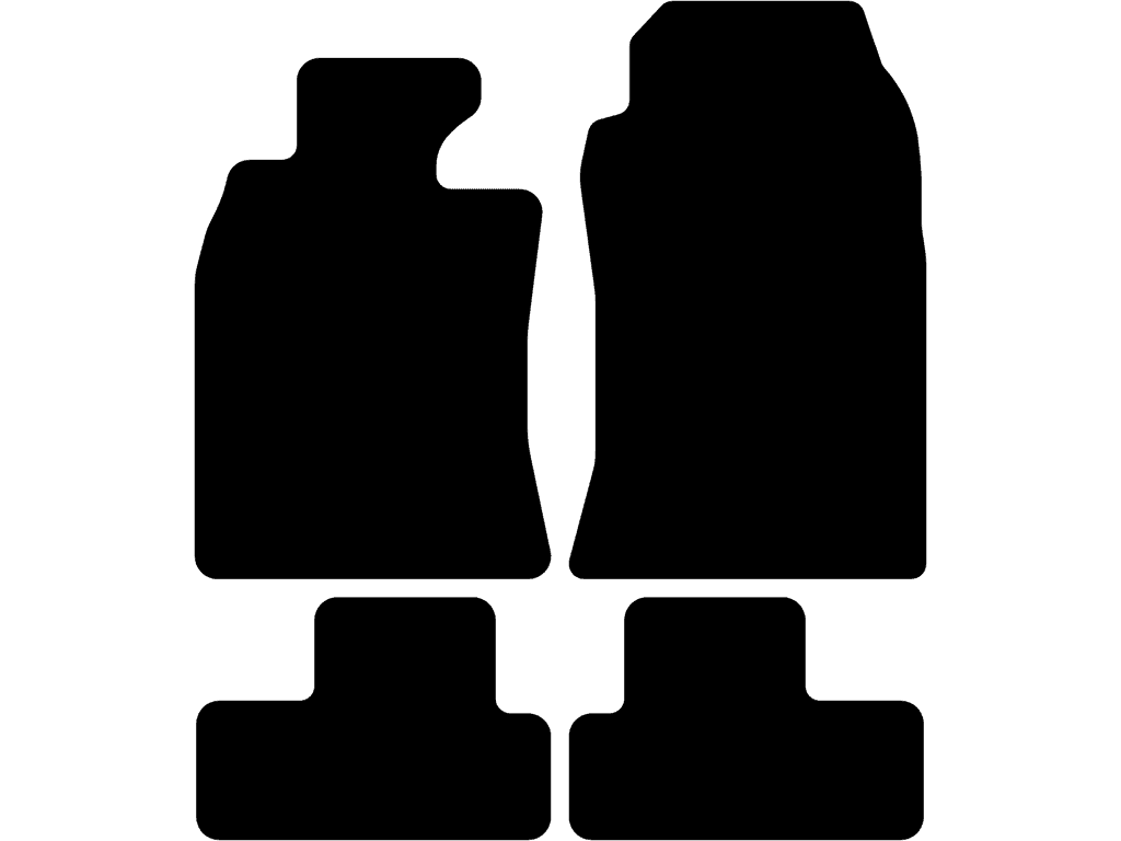 Car mats for Mini Cooper/One R50 2001 - 2007