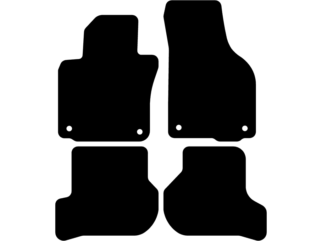 Car mats for Volkswagen Scirocco 2008 - 2017