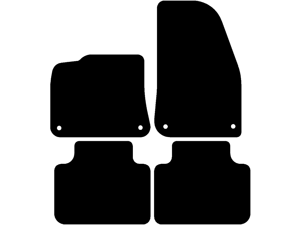 E-Hybrid | Rear mats without fixation